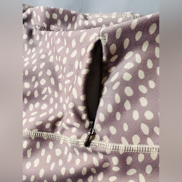 CALIA Essential High Rise Full length Leggings Mauve Confetti Dot Size M - Picture 7 of 11